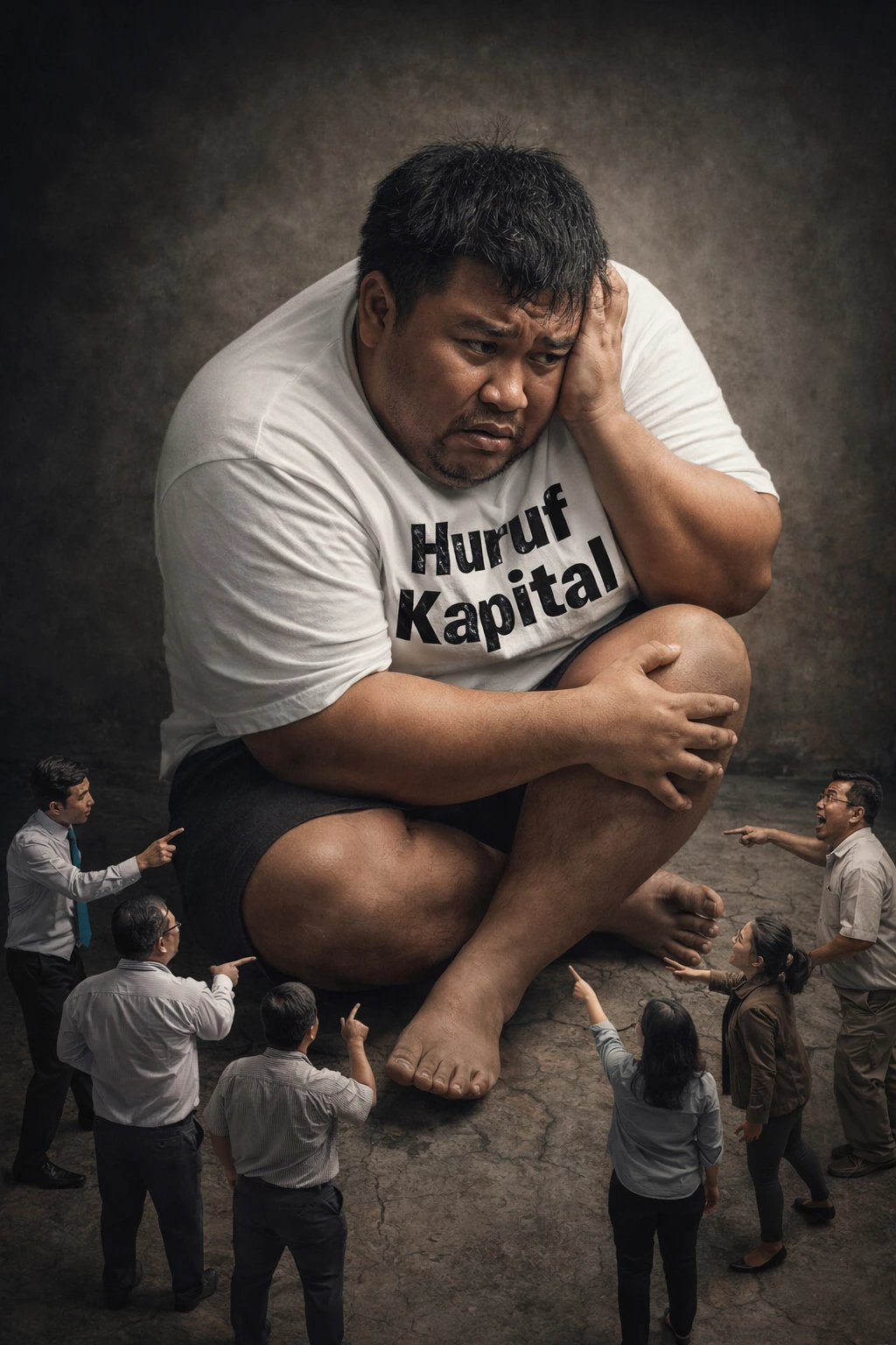 Huruf kapital yang tertekat_artikel Rasisme terhadap Huruf Kapital