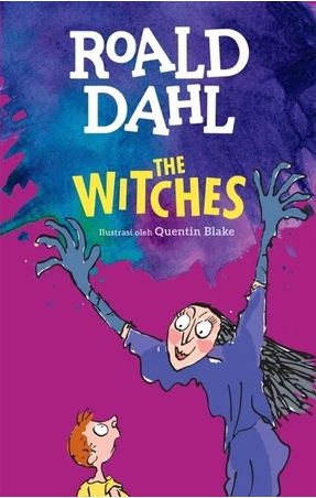 sampul buku roald dhal The Witches
